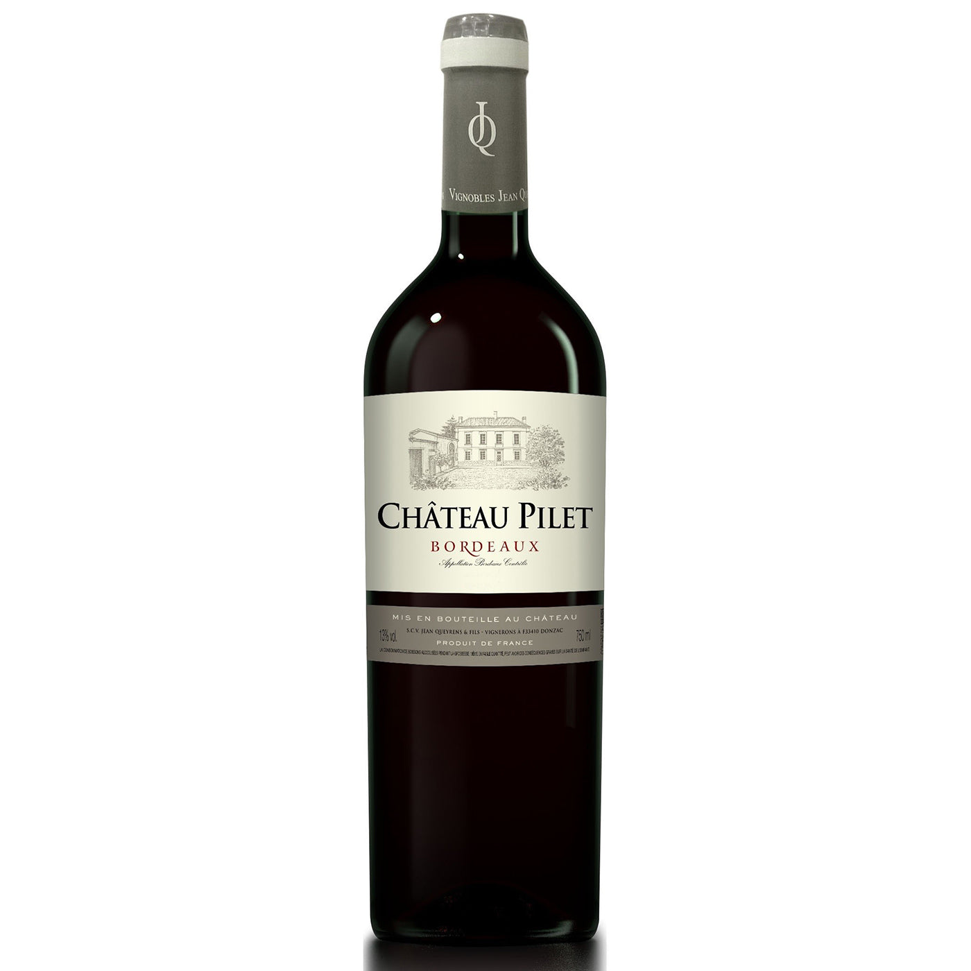 Château Pilet Bordeaux Rouge 2022 酒瓶